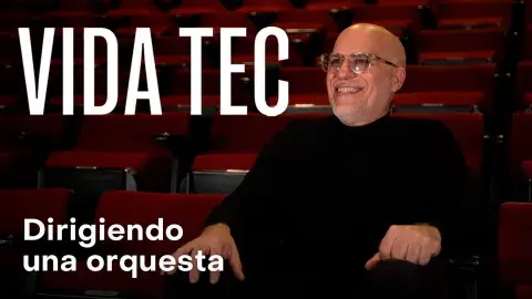 Roberto Hernández, director de la Orquesta Filarmónica del Tec de Monterrey,